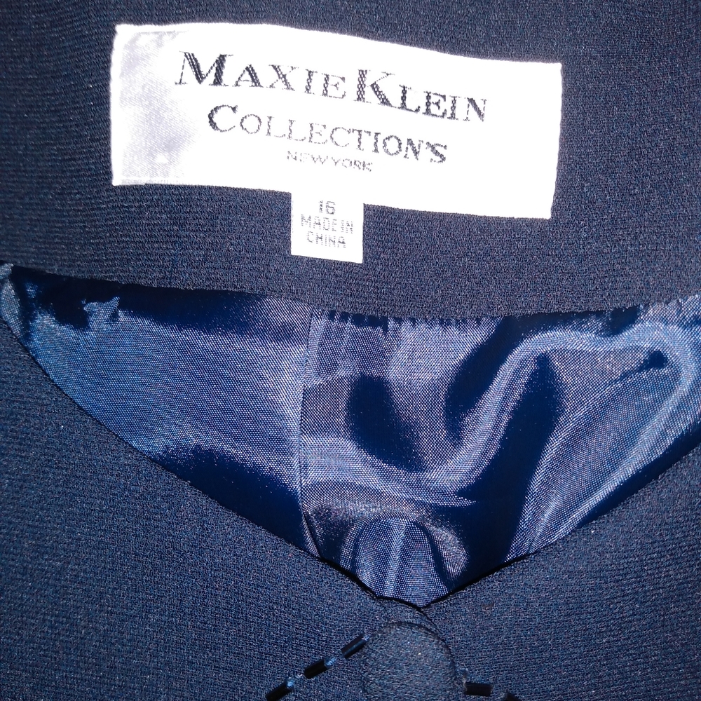 NWT Maxie Klein Designer Bejeweled Blazer - Picture 4 of 8